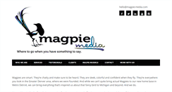 Desktop Screenshot of magpie-media.com