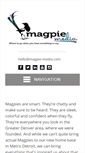 Mobile Screenshot of magpie-media.com